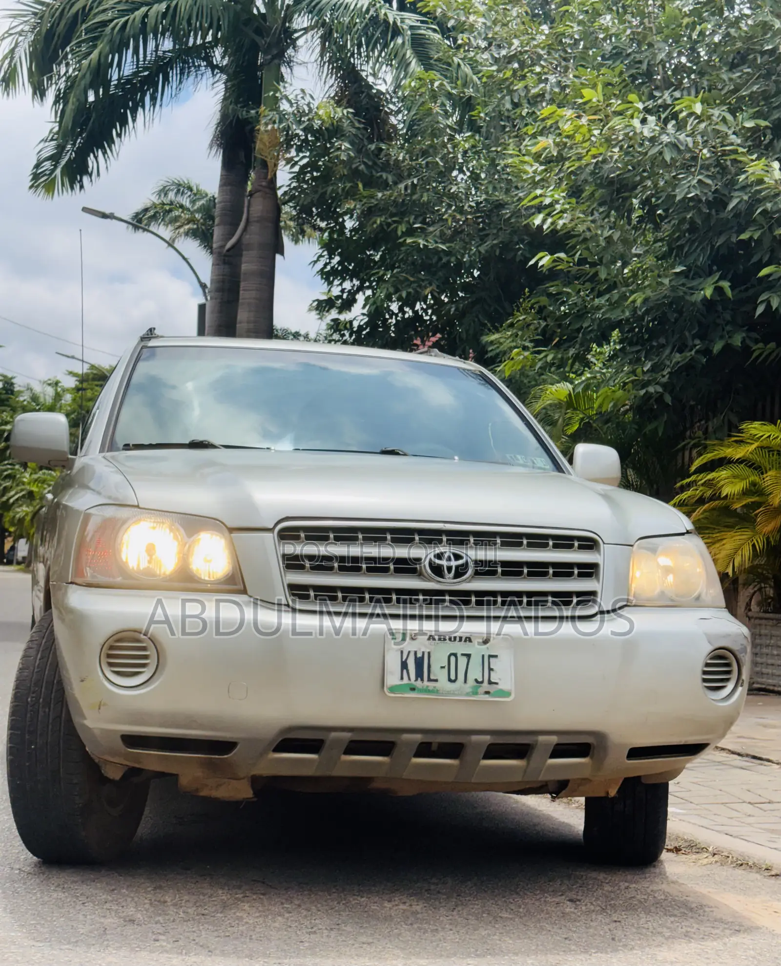 Toyota Highlander 2003 Silver