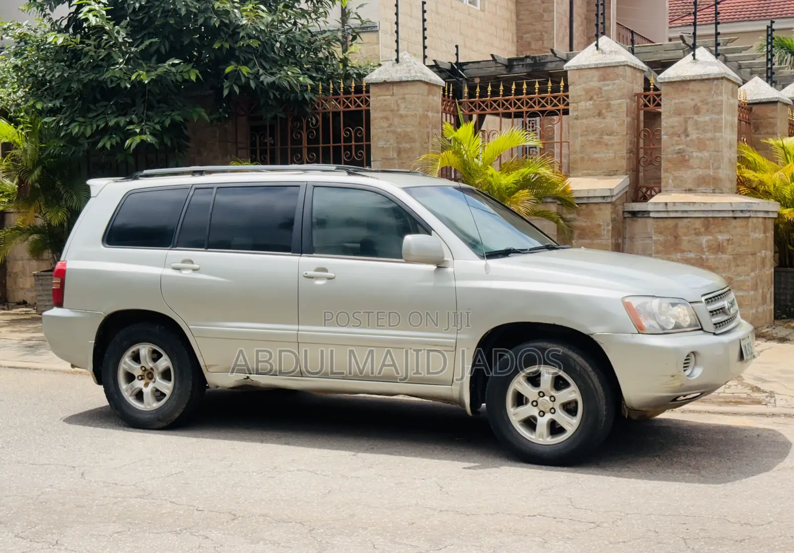 Toyota Highlander 2003 Silver
