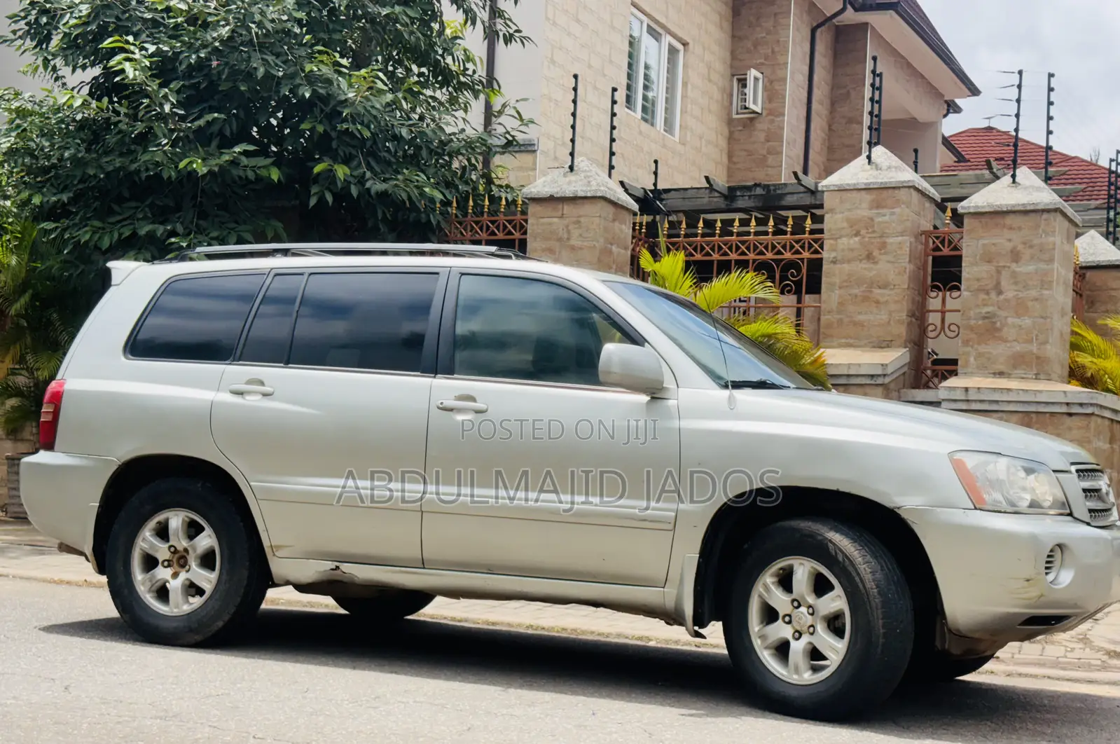 Toyota Highlander 2003 Silver