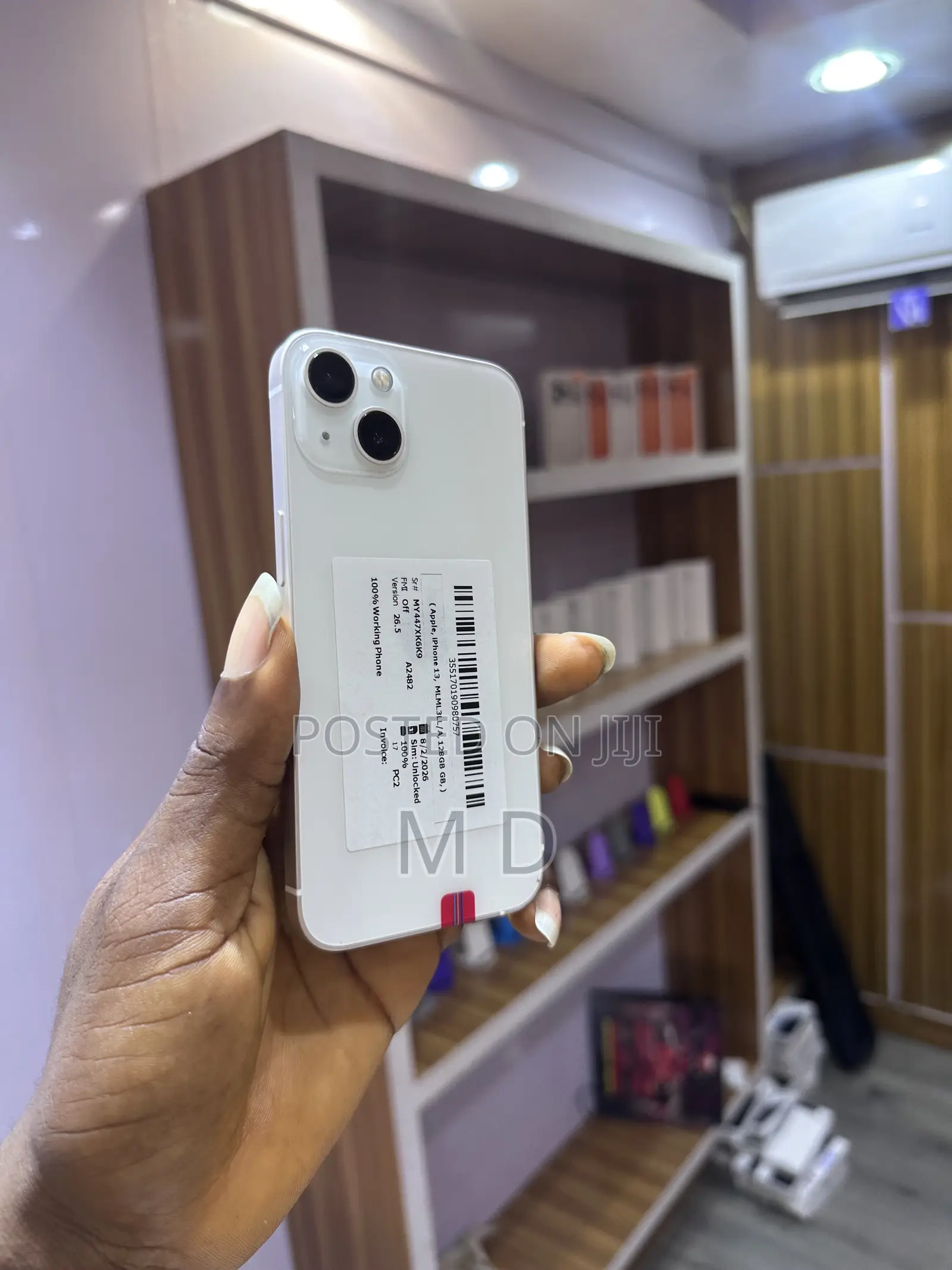 New Apple iPhone 13 128 GB White