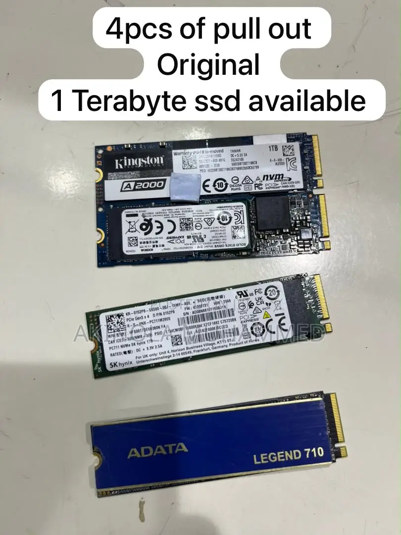 Original 1tb SSD for Laptop