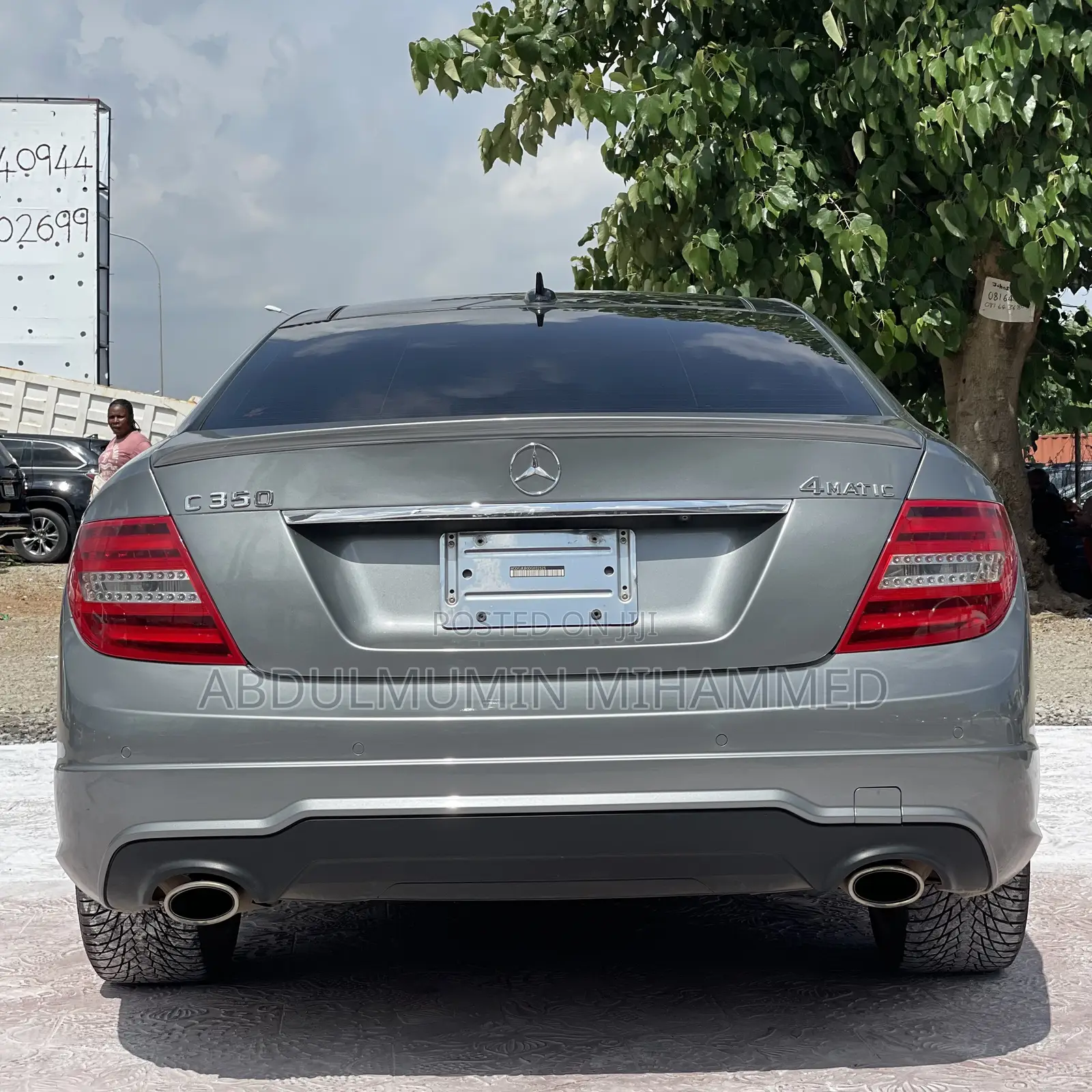 Mercedes-Benz C350 C 350 4MATIC AWD 2013 Gray