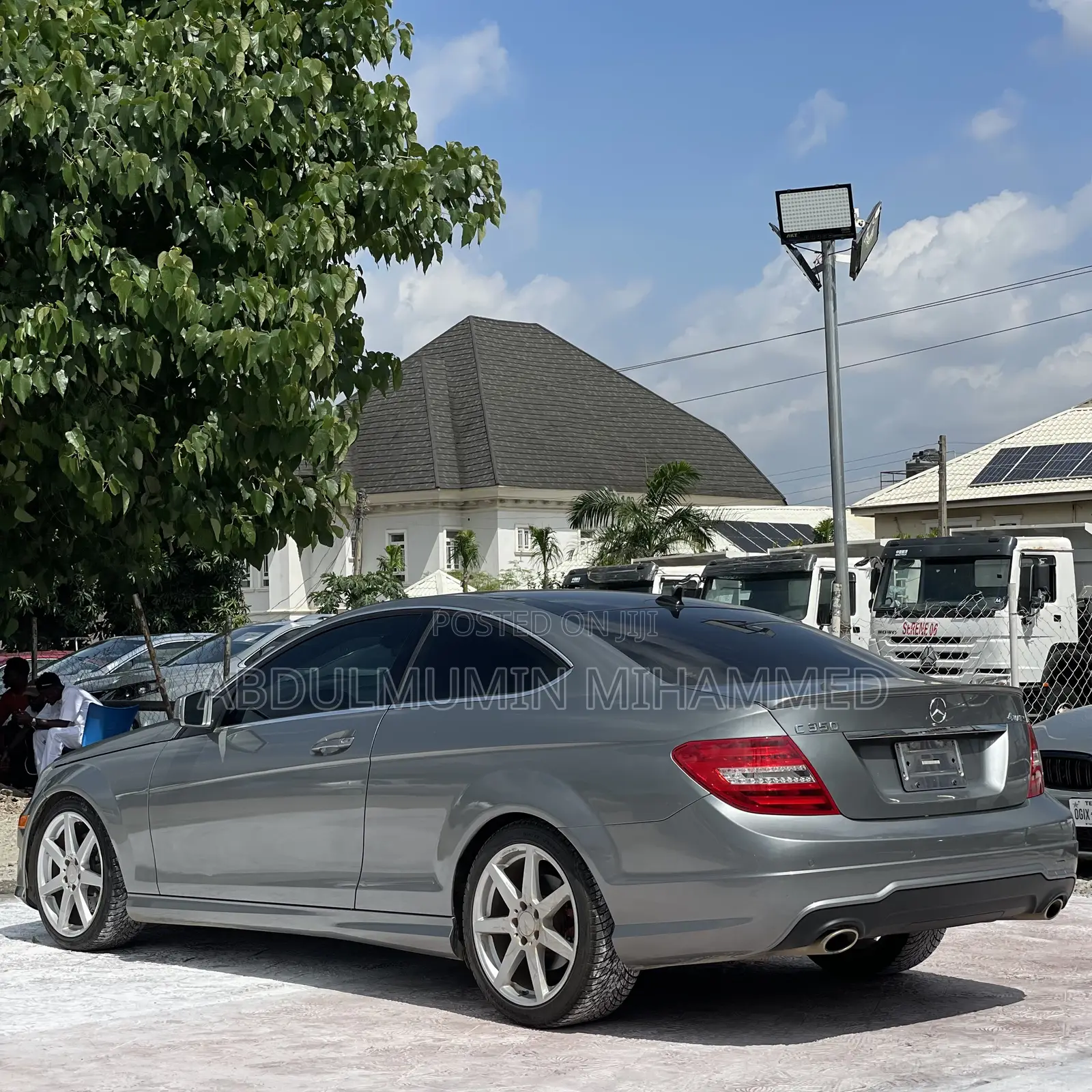 Mercedes-Benz C350 C 350 4MATIC AWD 2013 Gray