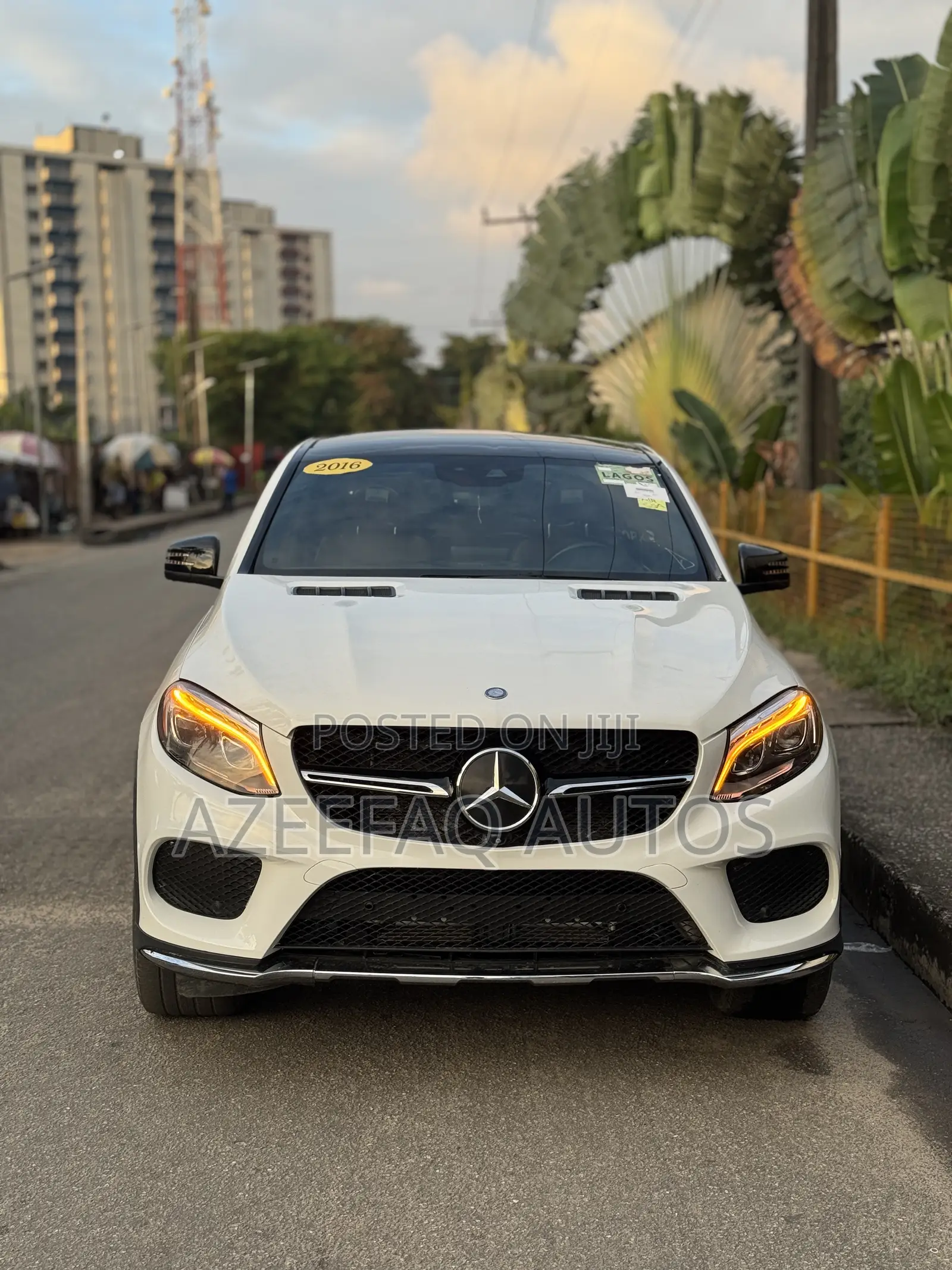 Mercedes-Benz GLE-Class 2016 White