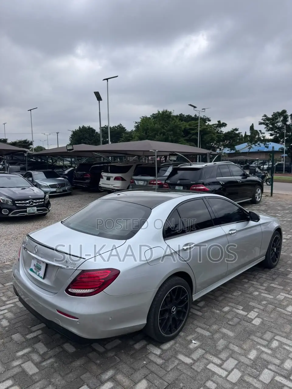 Mercedes-Benz E43 AMG 3.0 AWD 2017 Silver