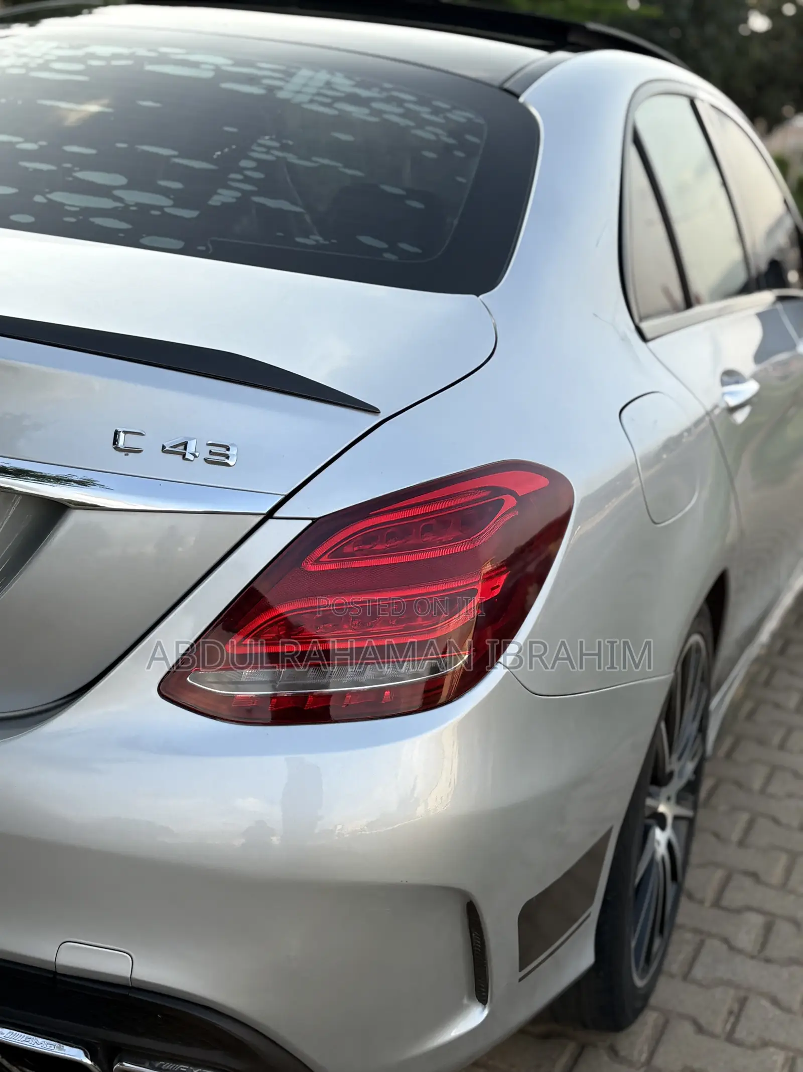 Mercedes-Benz C43 2017 Silver