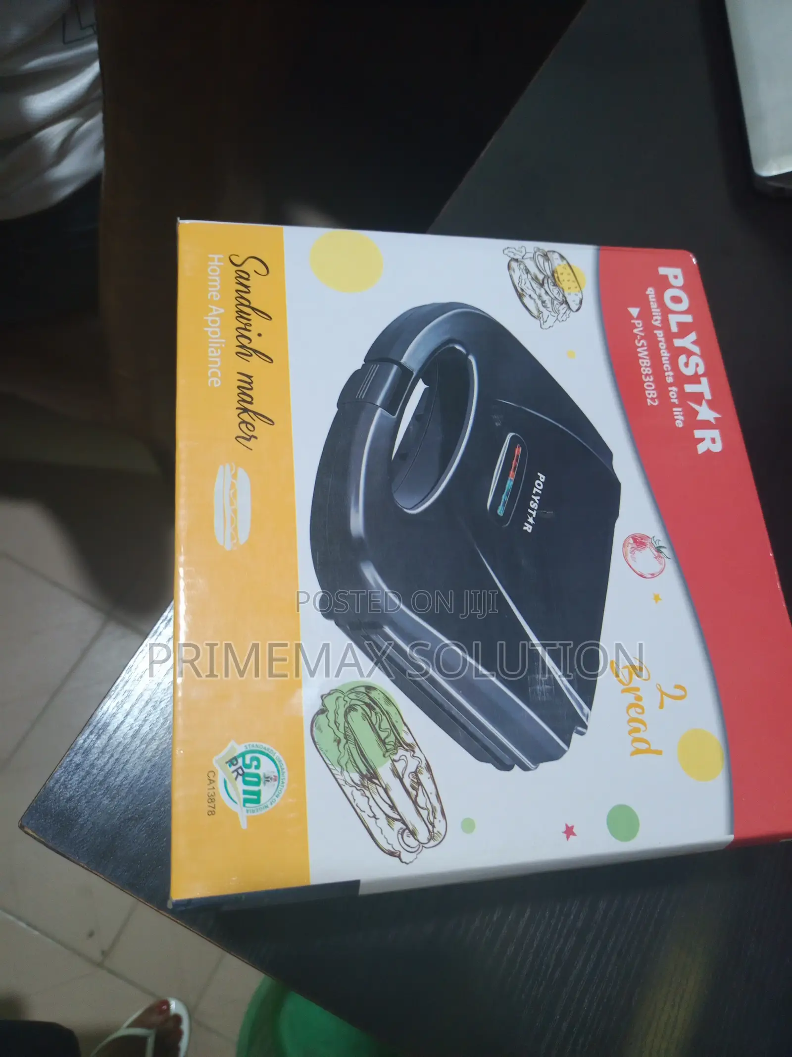 Even Browning Technology in Polystar Dual Face Toaster