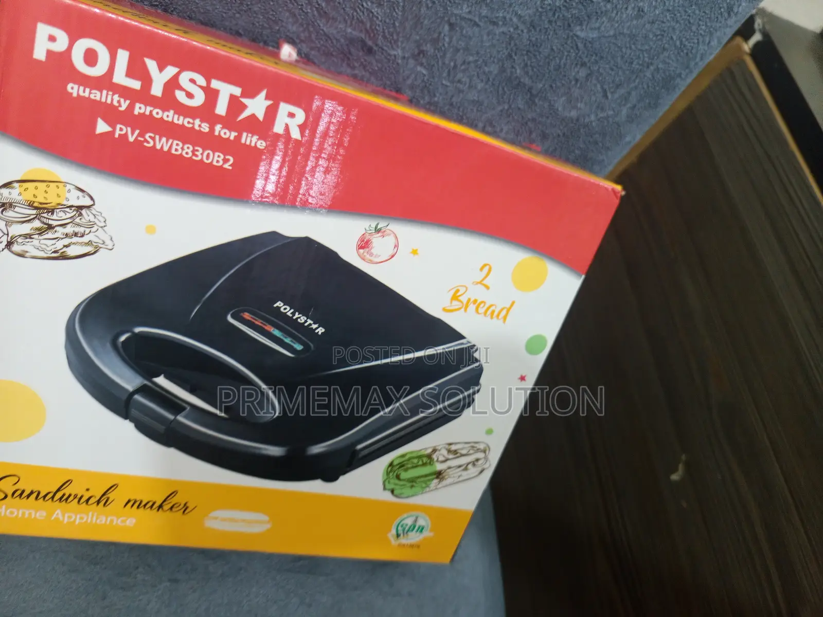 Even Browning Technology in Polystar Dual Face Toaster