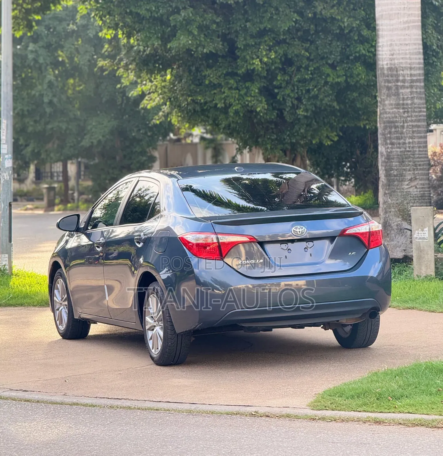 Toyota Corolla 2015 Blue