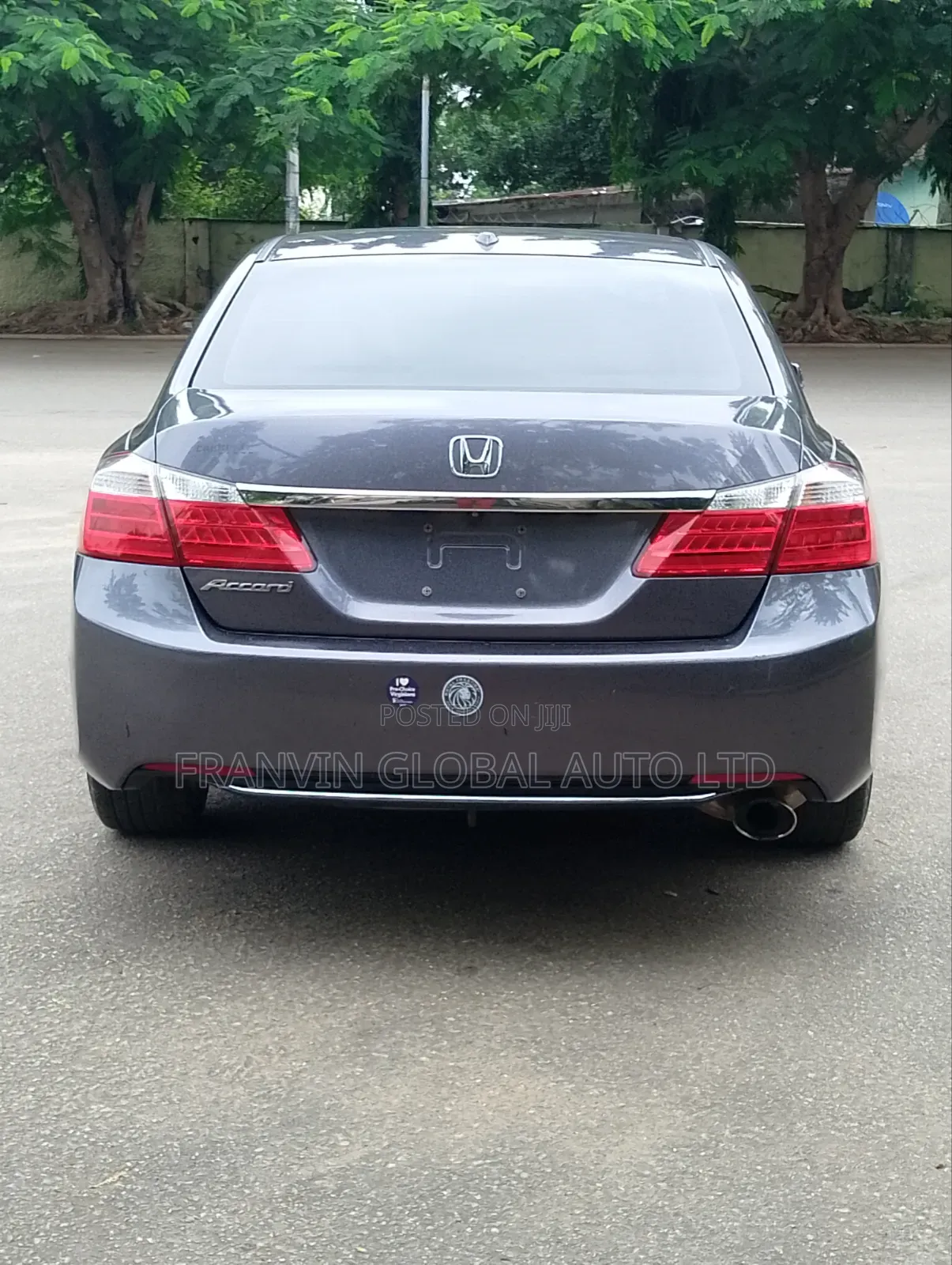 Honda Accord EX 4dr Sedan (2.4L 4cyl 6M) 2014 Gray