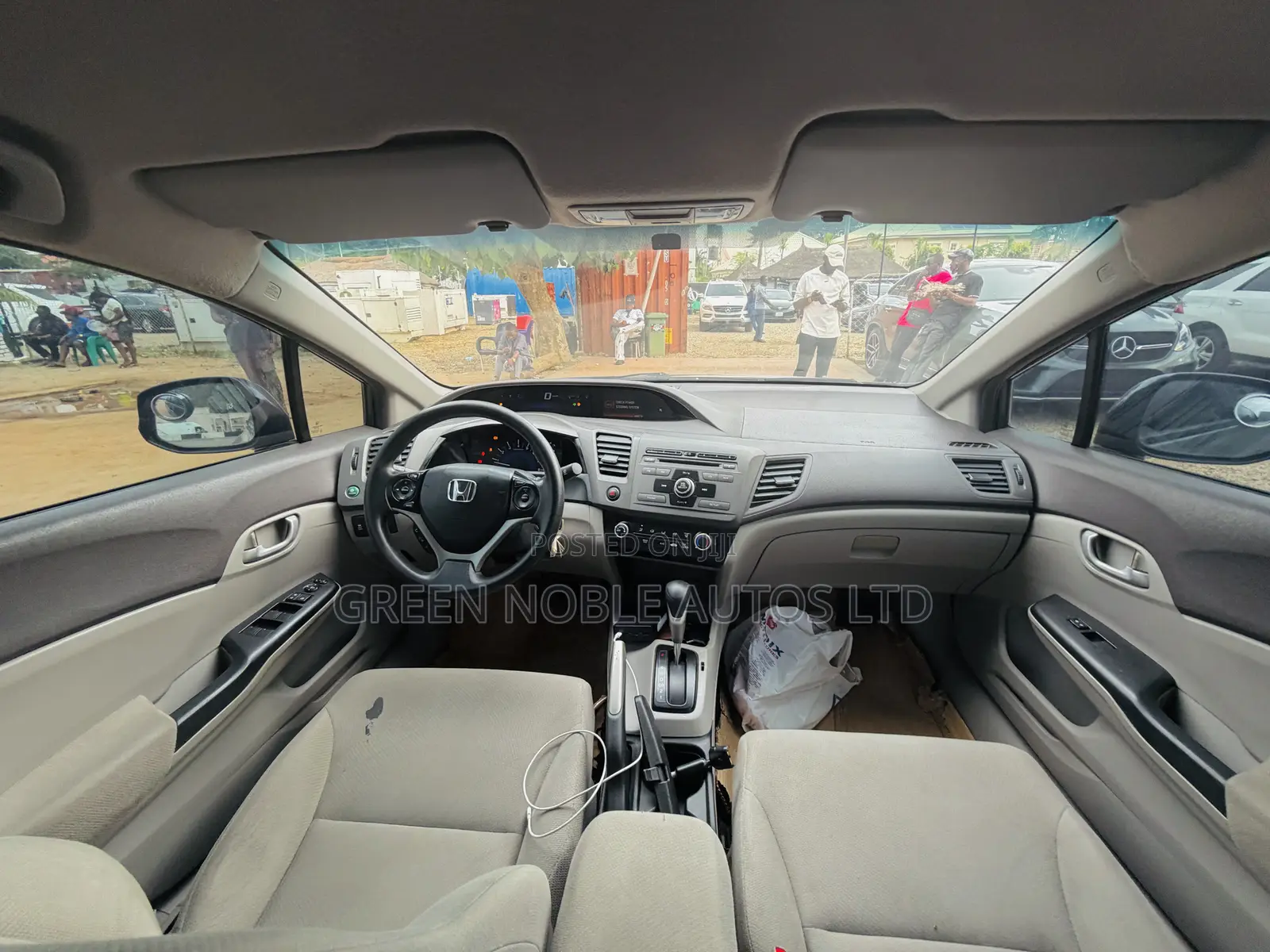 Honda Civic Sedan EX 2013 Gray