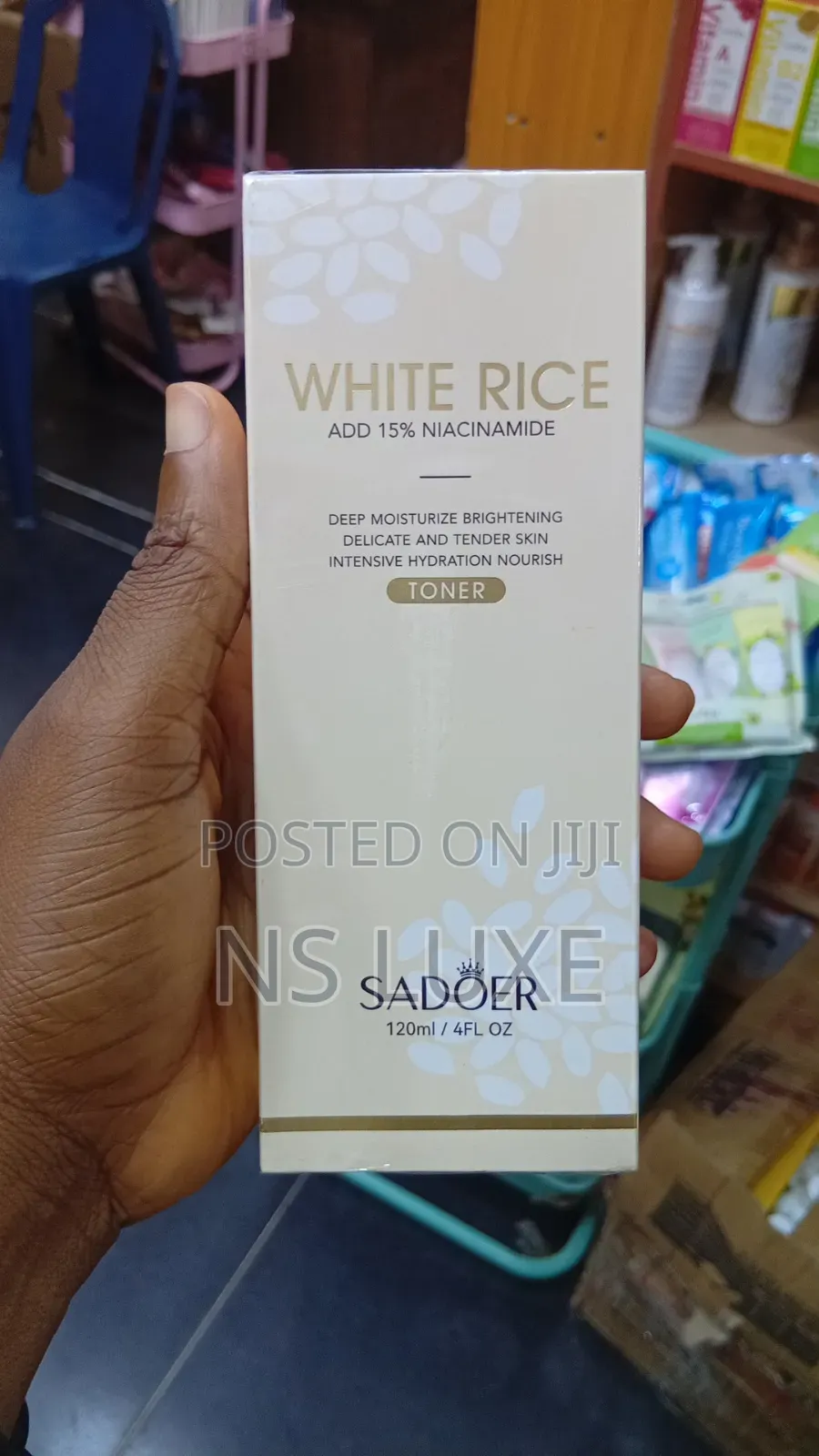 Sadoer White Rice Serum by 6pcs
