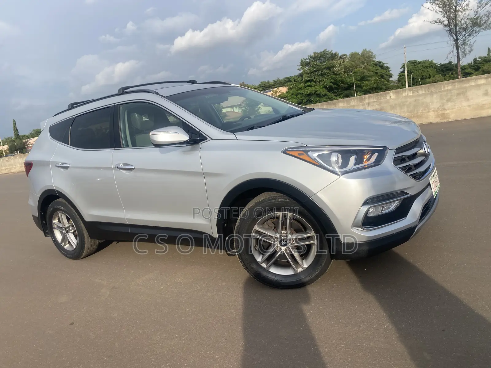 Hyundai Santa Fe 2018 Silver