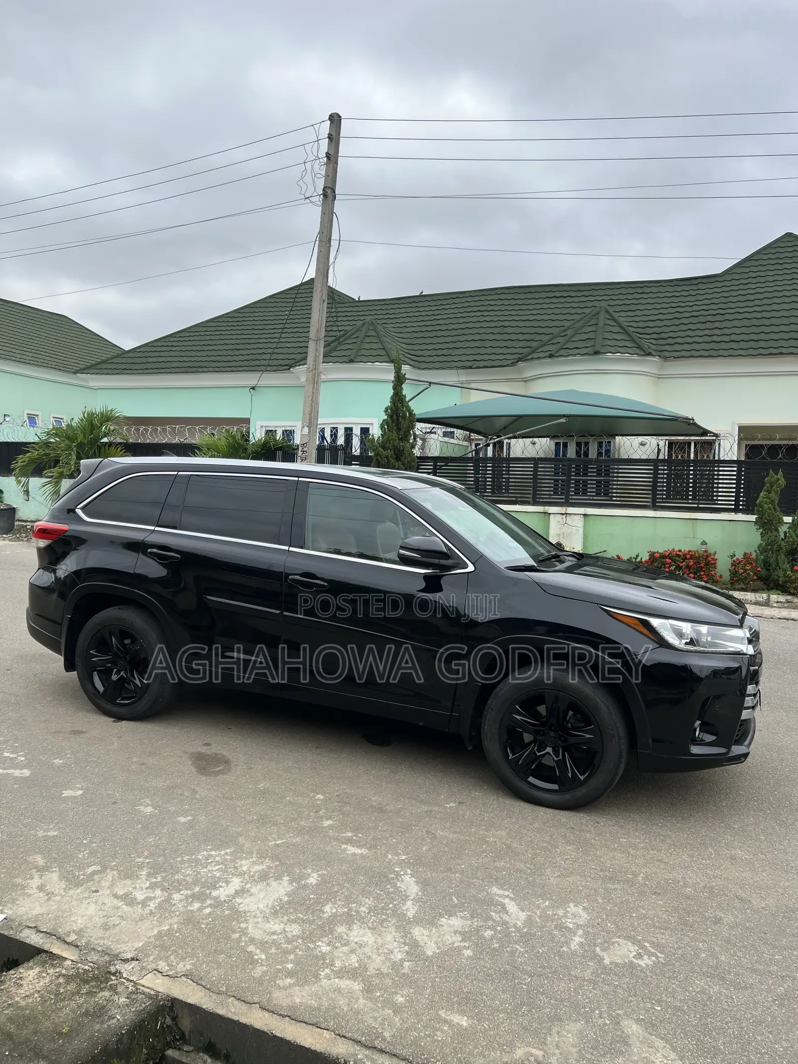 Toyota Highlander Limited Platinum 4x4 V6 (3.5L 6cyl 8A) 2018 Black