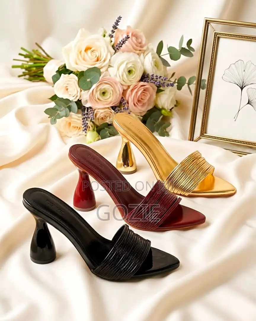 Gorgeous Fat Heel Slippers