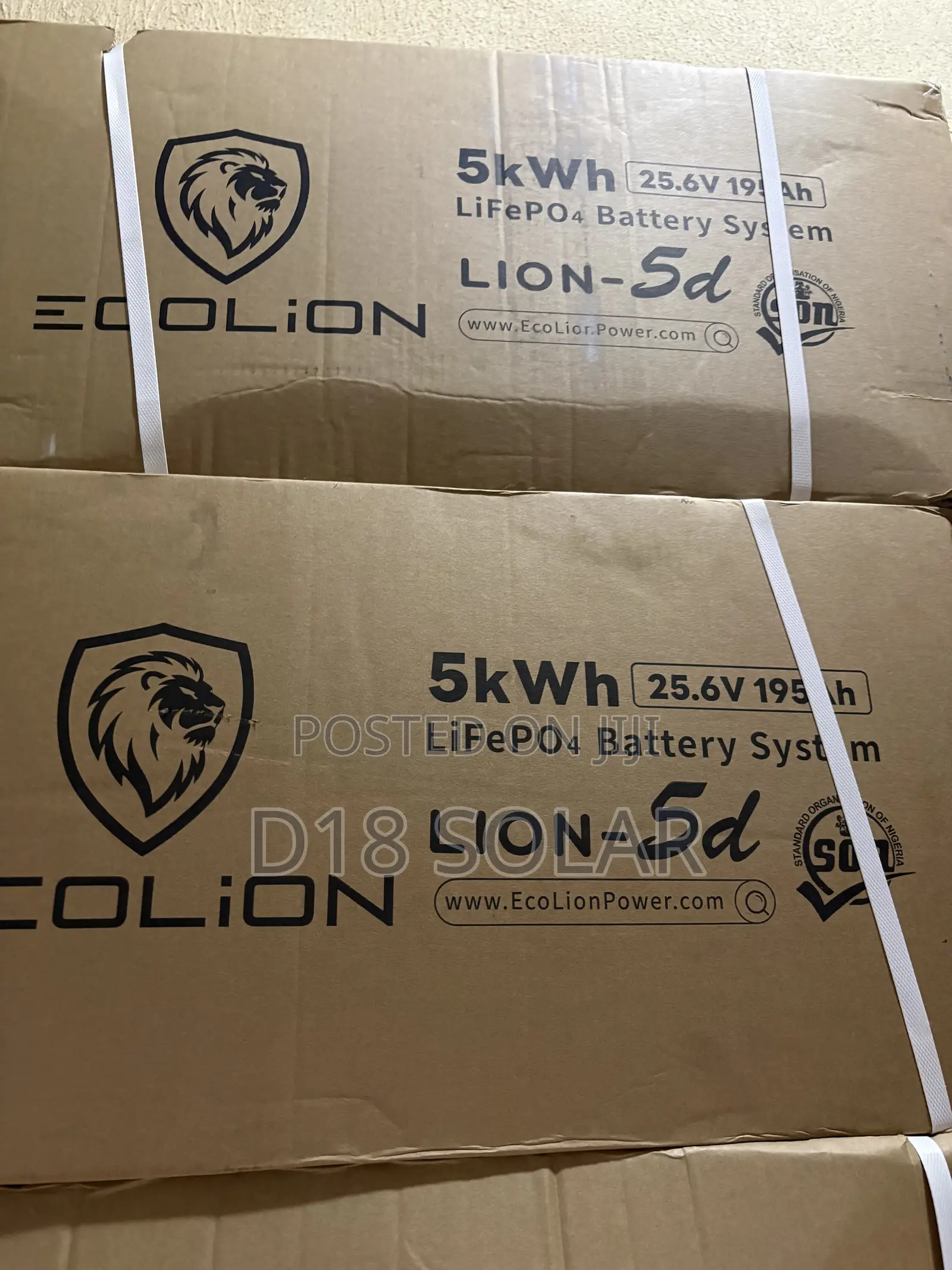 Ecolion 5kwh 25v Lithium Batteries