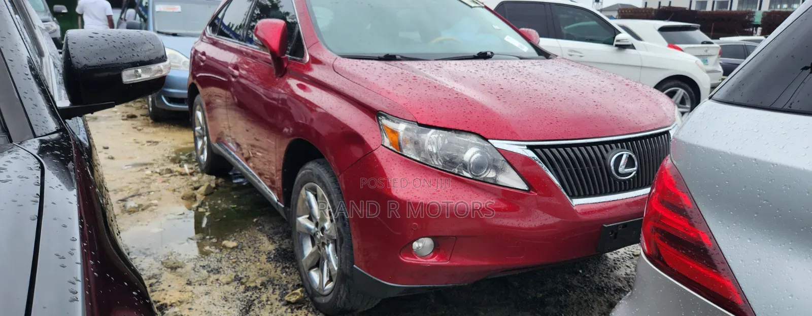 Lexus RX 2011 Red