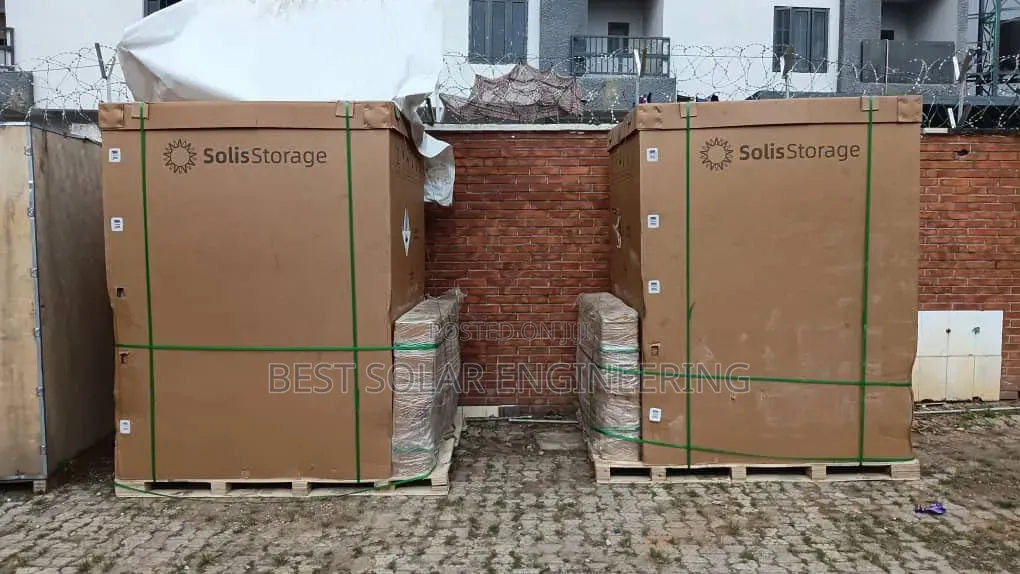 125kva Solis Inverter With 261kwh High Voltage Lithium Battery (ESS
