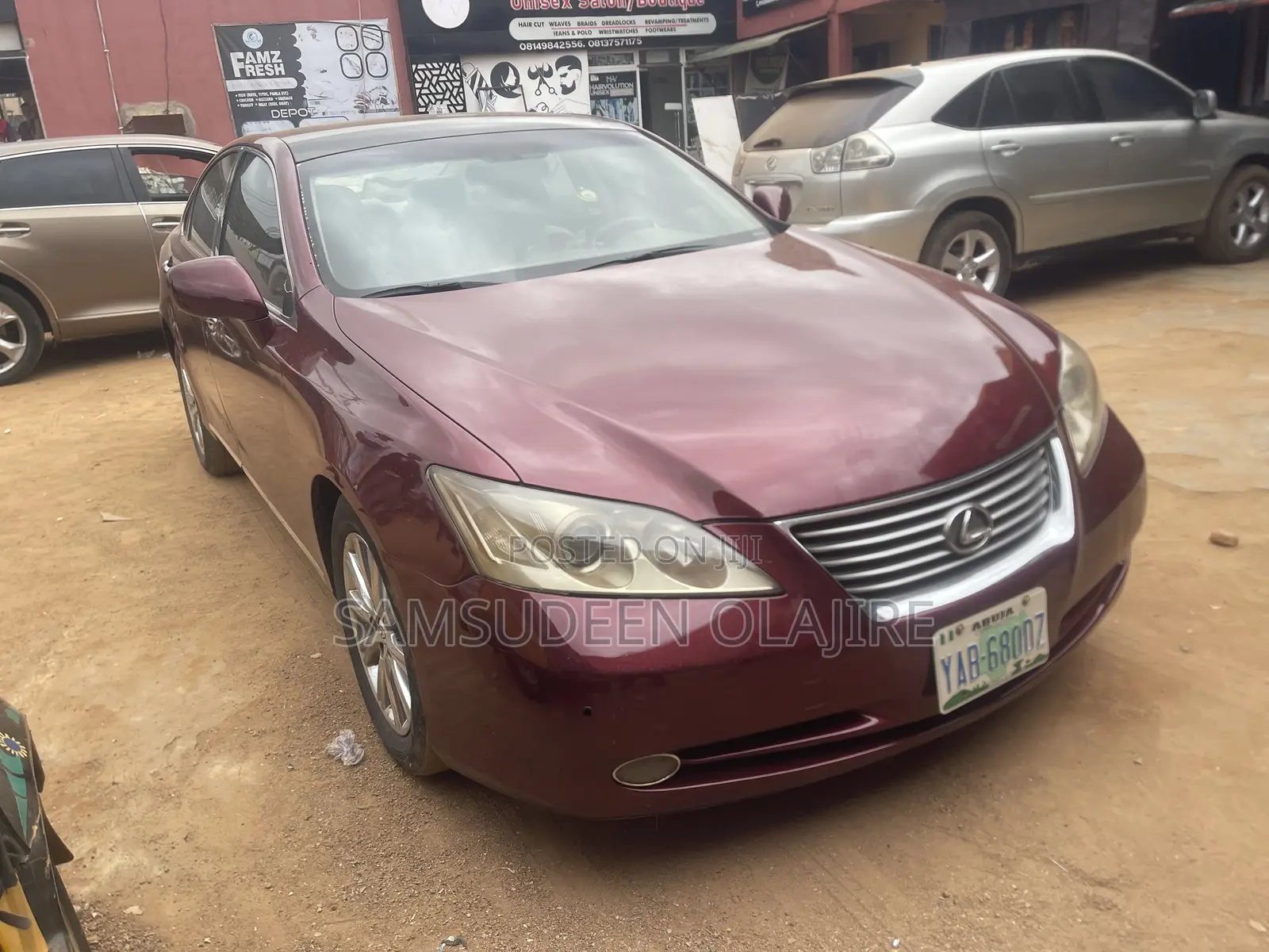 Lexus ES 350 2008 Red
