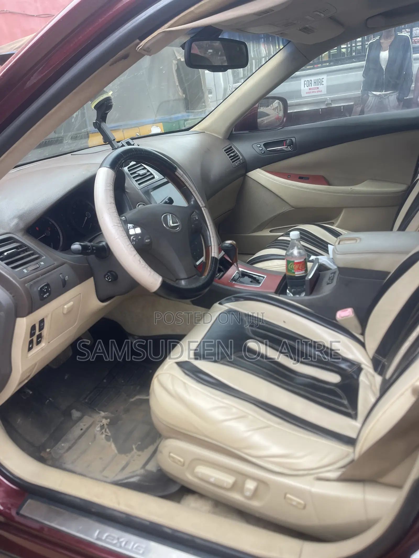 Lexus ES 350 2008 Red