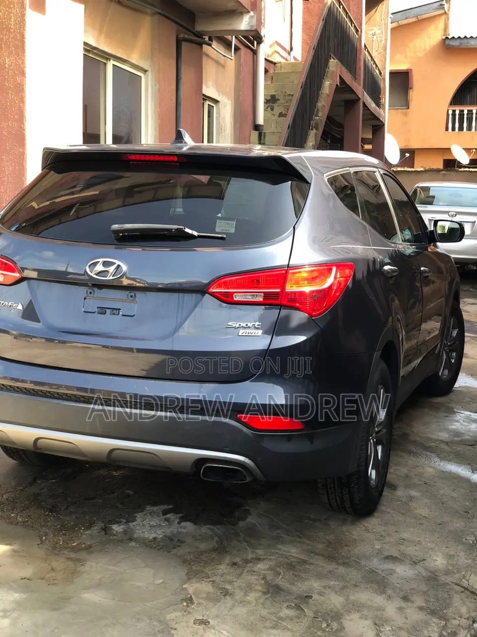 Hyundai Santa Fe 2017 Blue