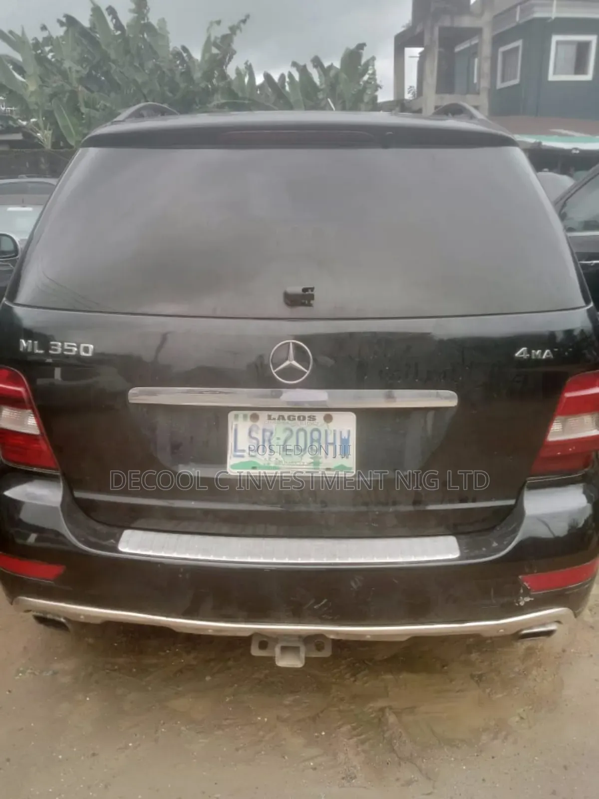 Mercedes-Benz M Class ML 350 4Matic 2008 Black