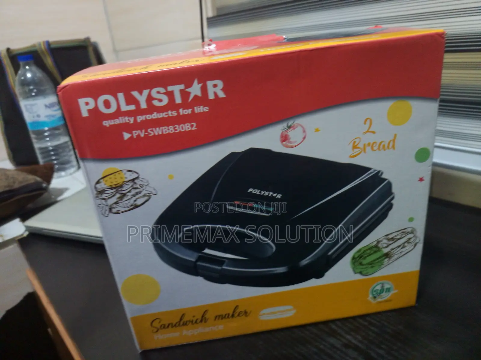 Fast Heat-Up 750W Polystar Face Toaster for Busy Lives