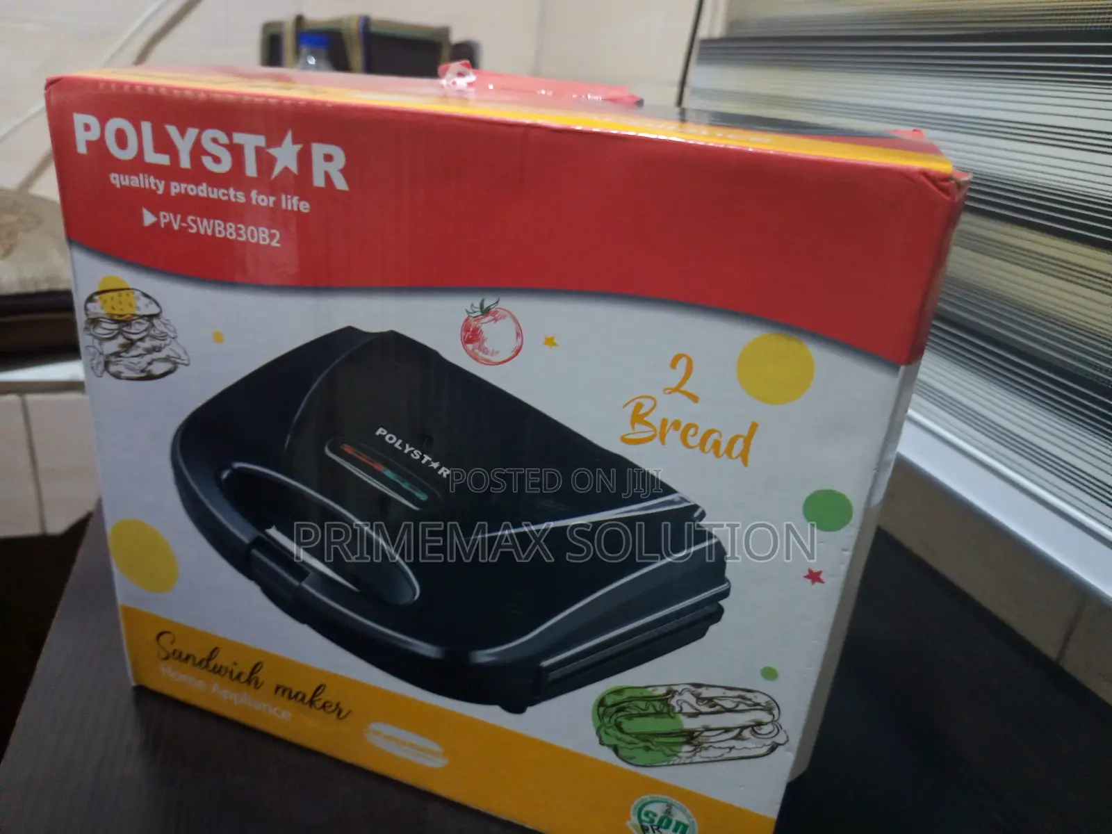 Polystar PV-SWB830B2: Toast, Grill Seal Perfect Sandwiches