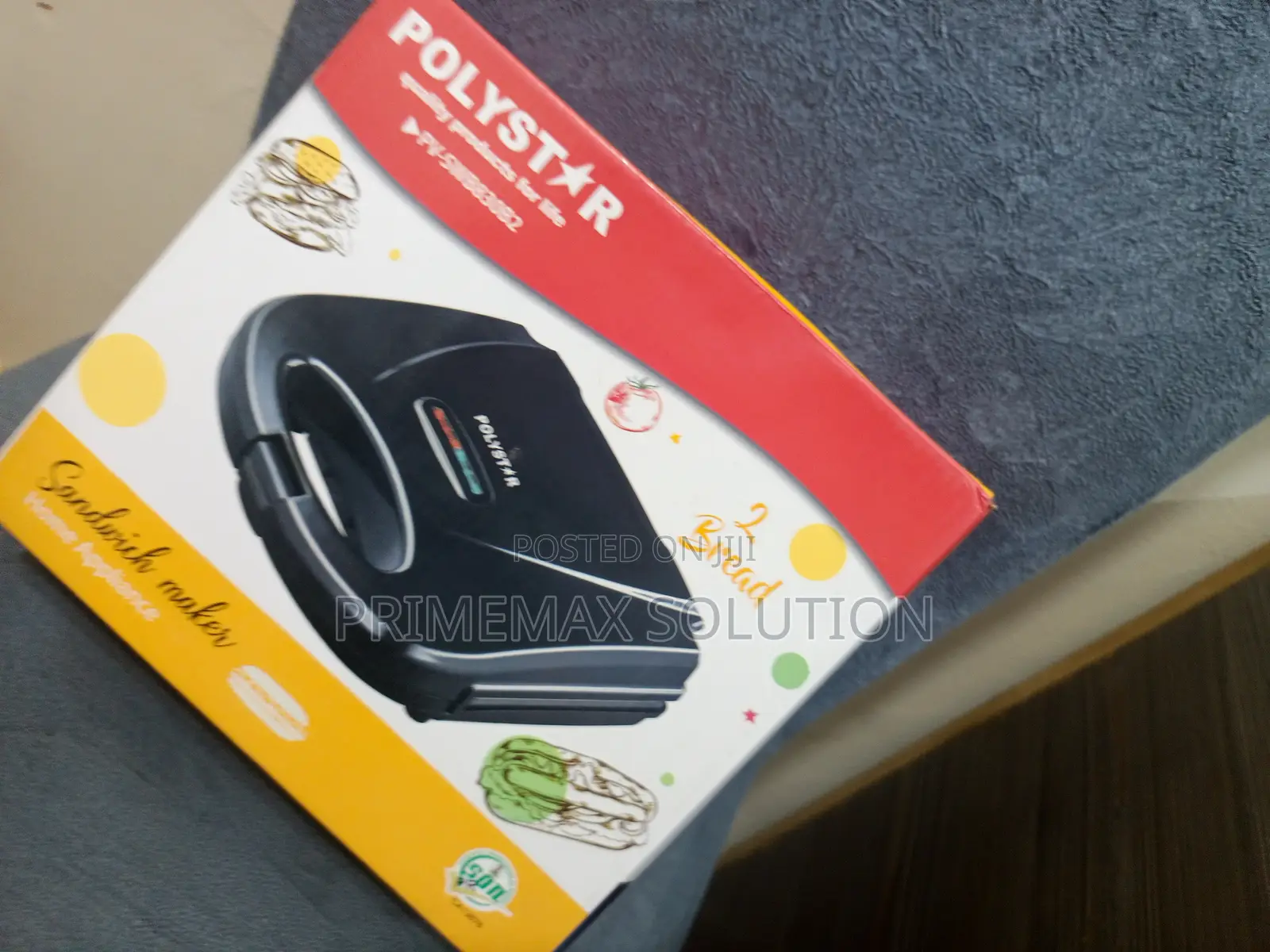 Polystar PV-SWB830B2: Toast, Grill Seal Perfect Sandwiches