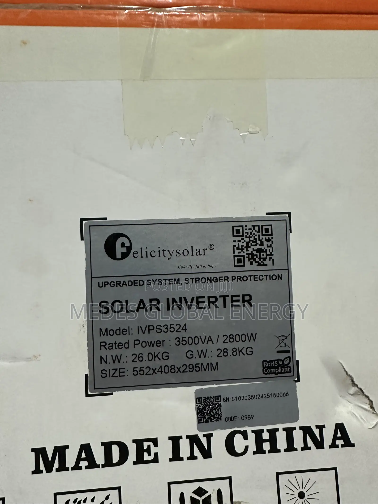 :.5kva 24v Felicity IVPS Solar Inverter