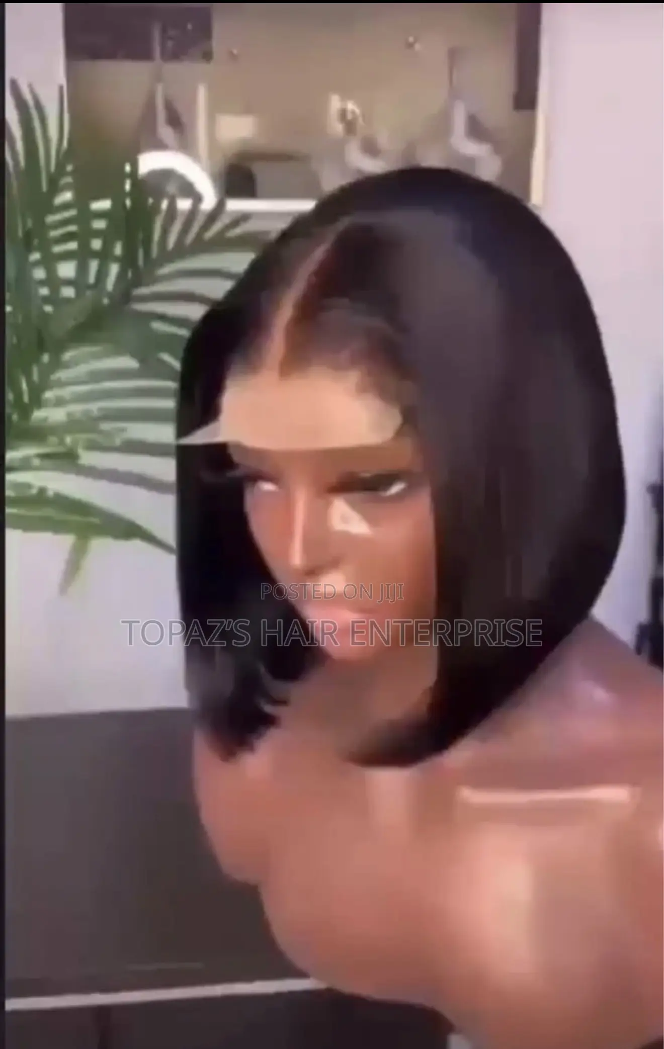 Pure Human Hair Bob Wig