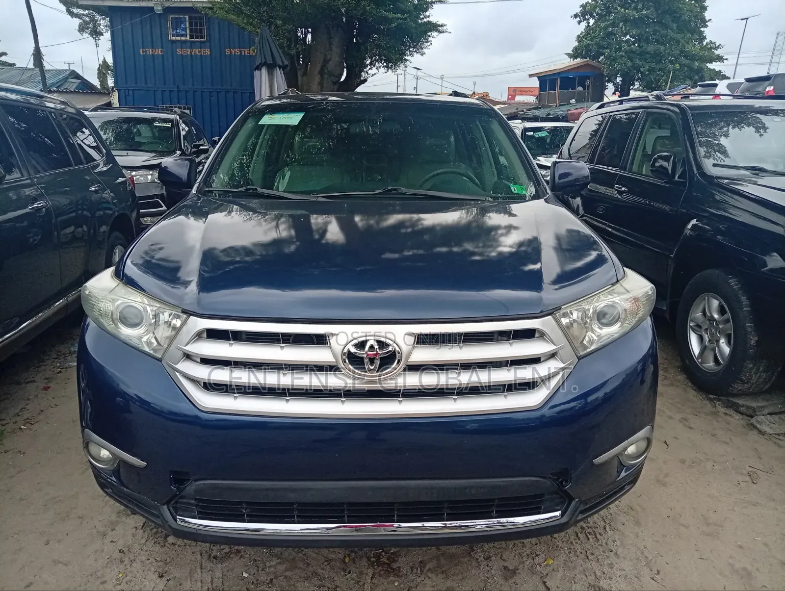 Toyota Highlander 2013 Blue