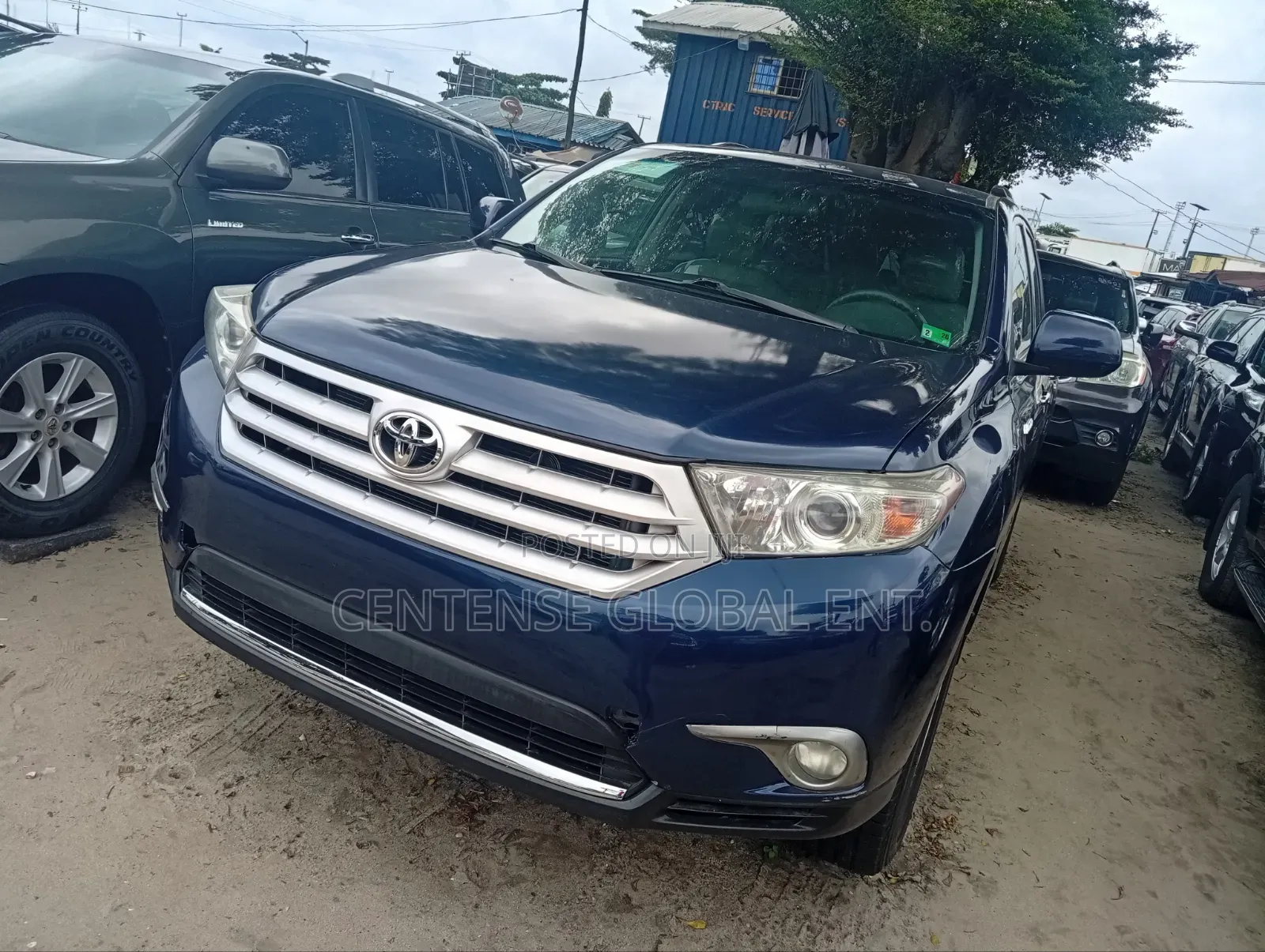 Toyota Highlander 2013 Blue