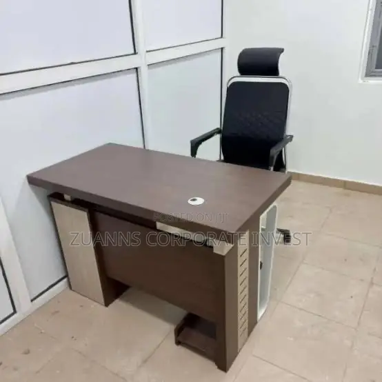 Executive / Manager Office Desk and Chair 1.2 Meters