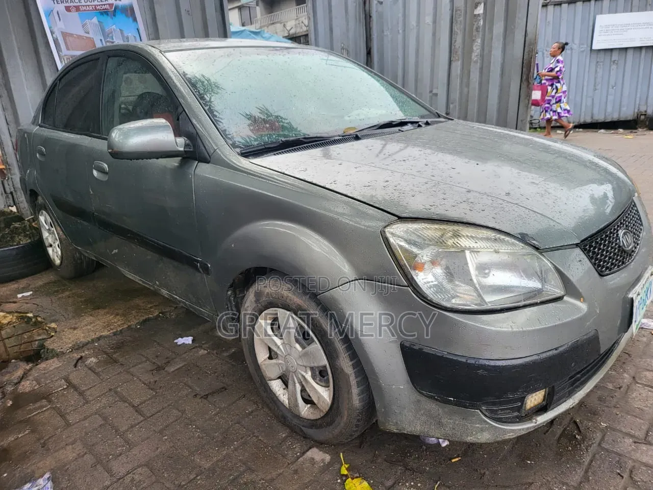 Kia Rio 2010 Green