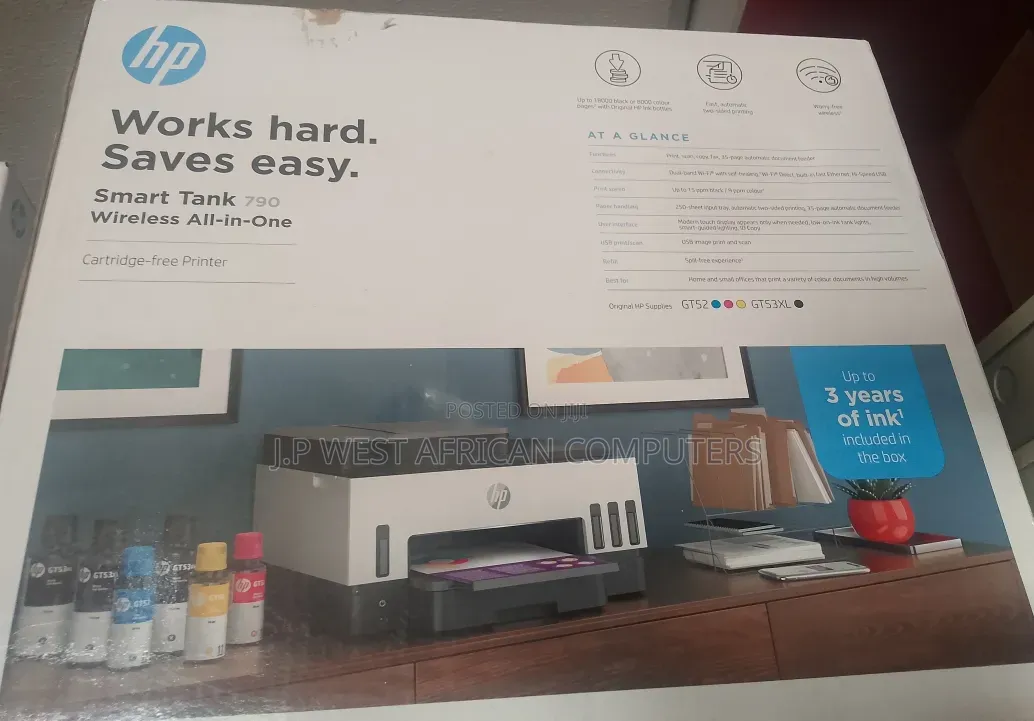 HP SmartTank All-in-One Wireless 790