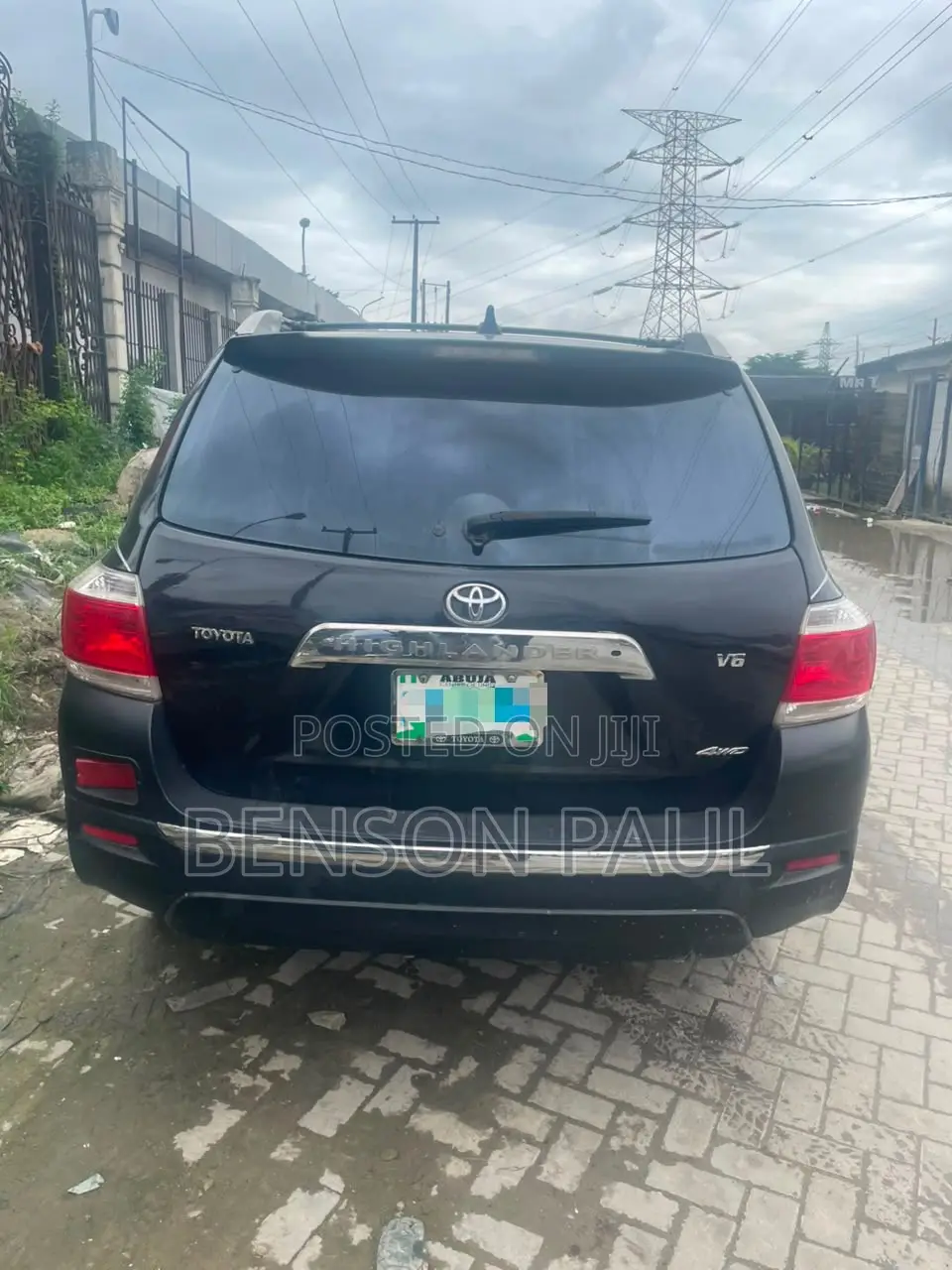 Toyota Highlander Limited 2008 Black