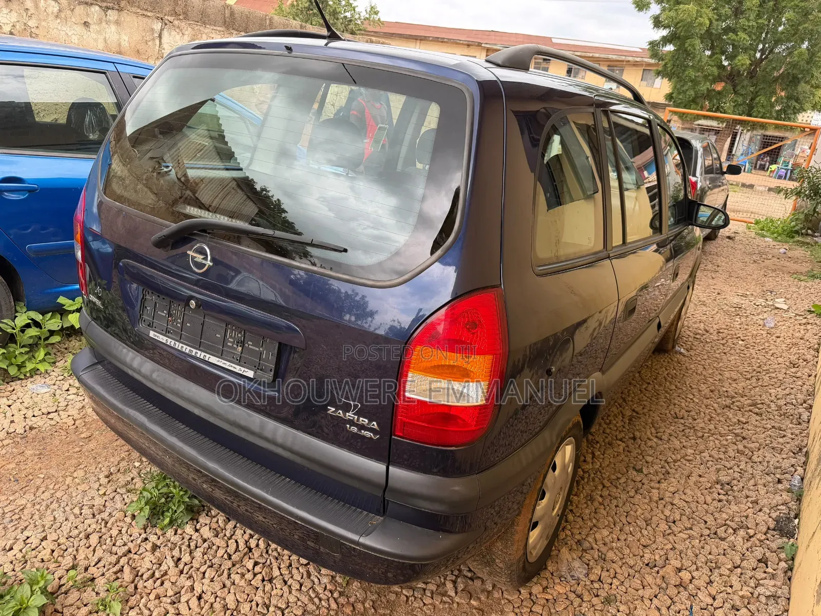 Opel Zafira 2004 Gray