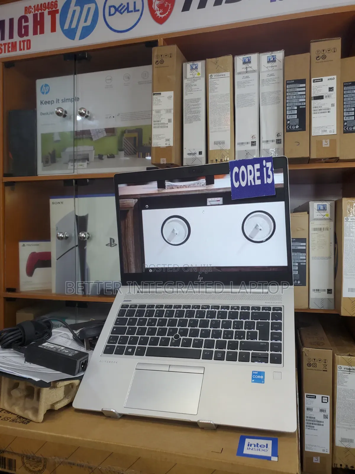 New Laptop HP EliteBook 720 G1 8GB Intel Core i3 SSD 256GB