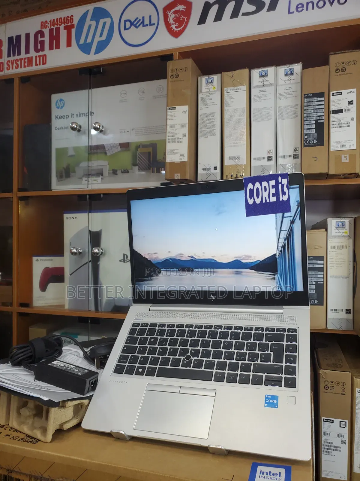 New Laptop HP EliteBook 720 G1 8GB Intel Core i3 SSD 256GB