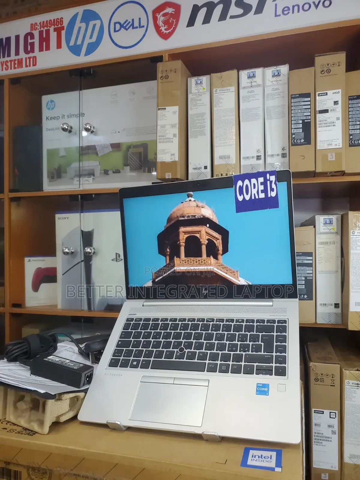 New Laptop HP EliteBook 720 G1 8GB Intel Core i3 SSD 256GB
