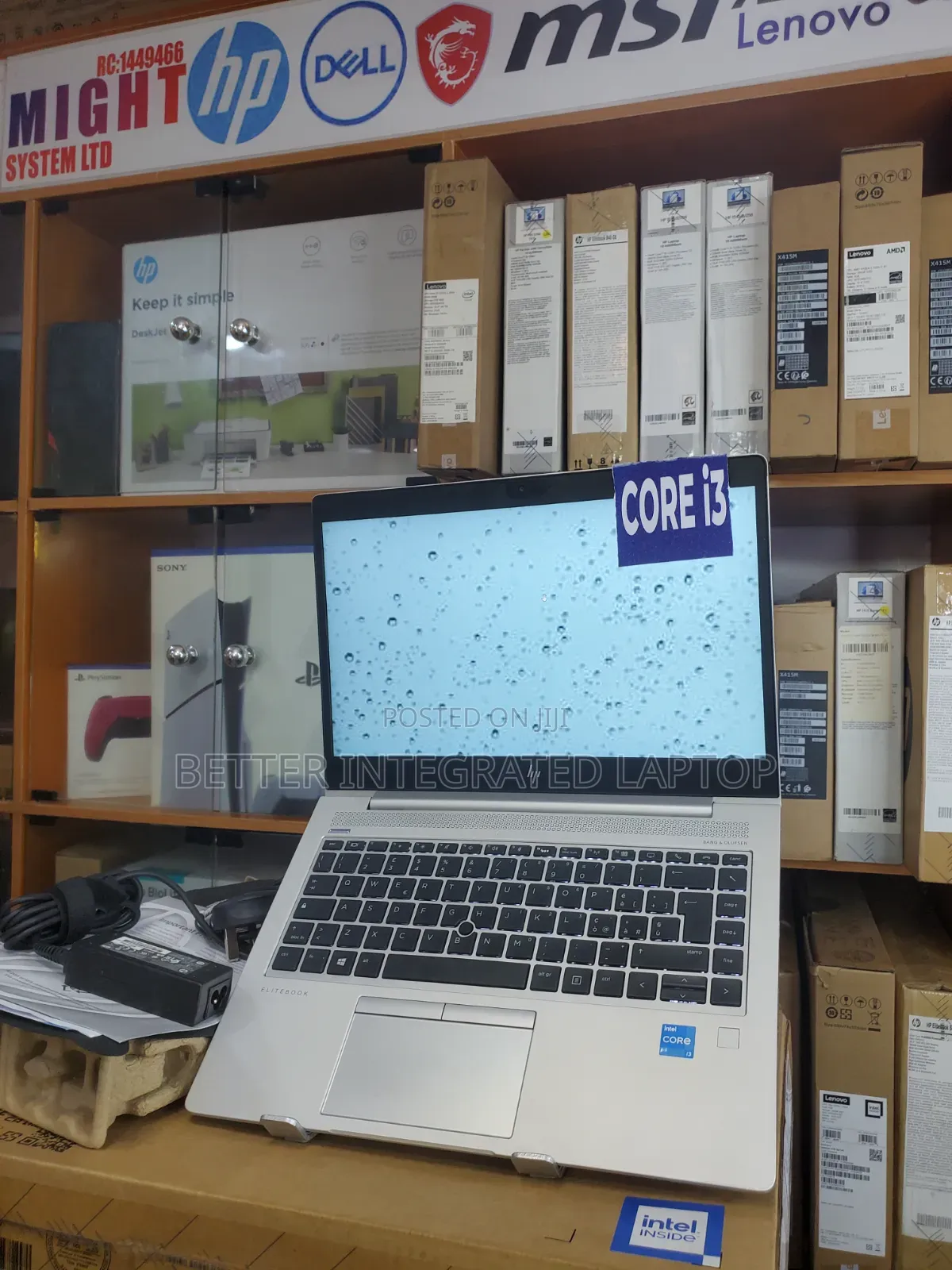 New Laptop HP EliteBook 720 G1 8GB Intel Core i3 SSD 256GB