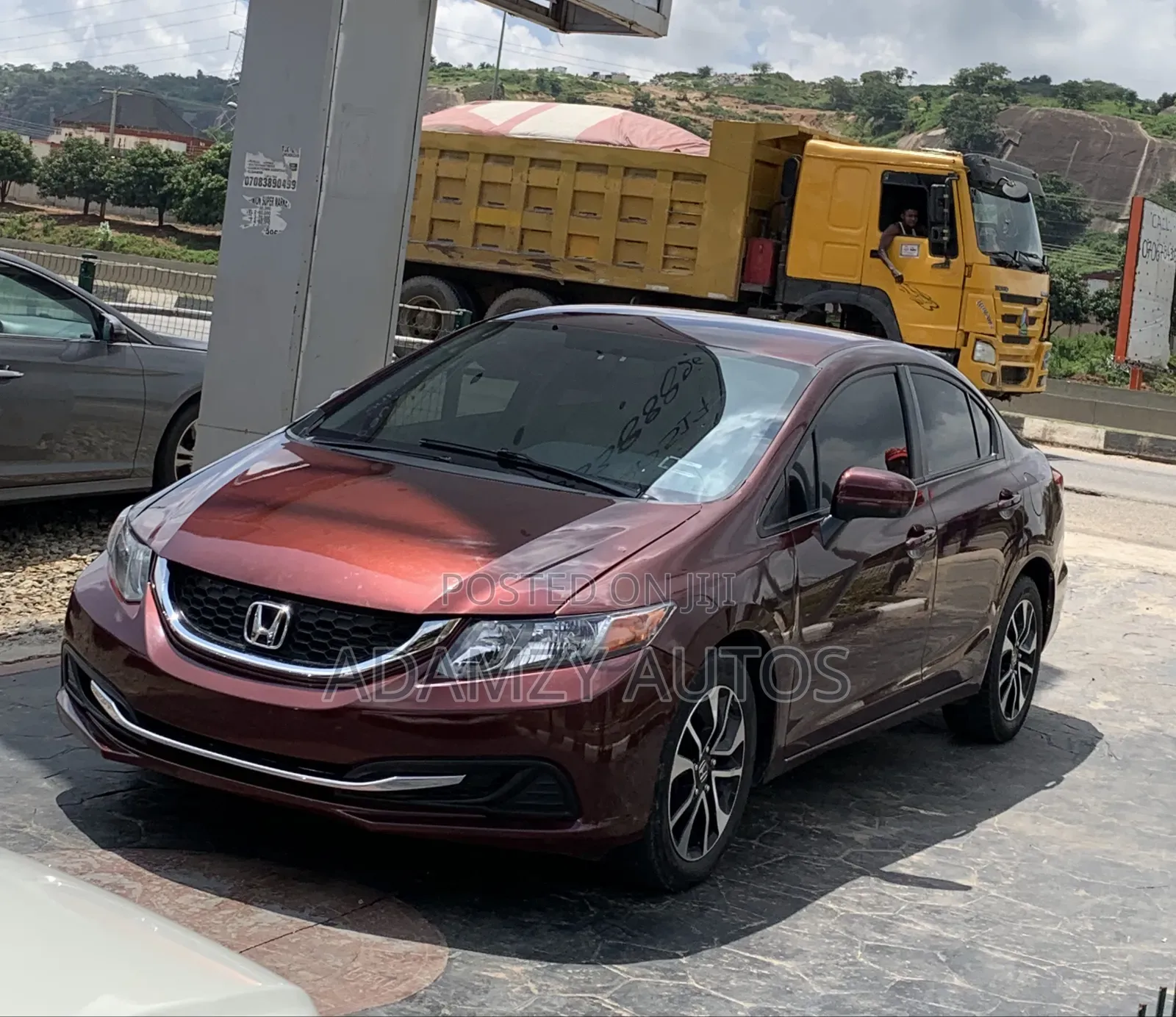 Honda Civic 2014 Red