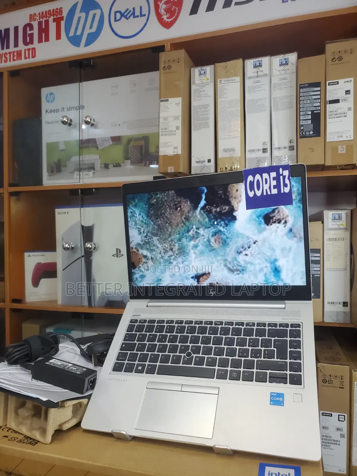 New Laptop HP EliteBook 720 G2 12GB Intel Core i3 SSD 256GB