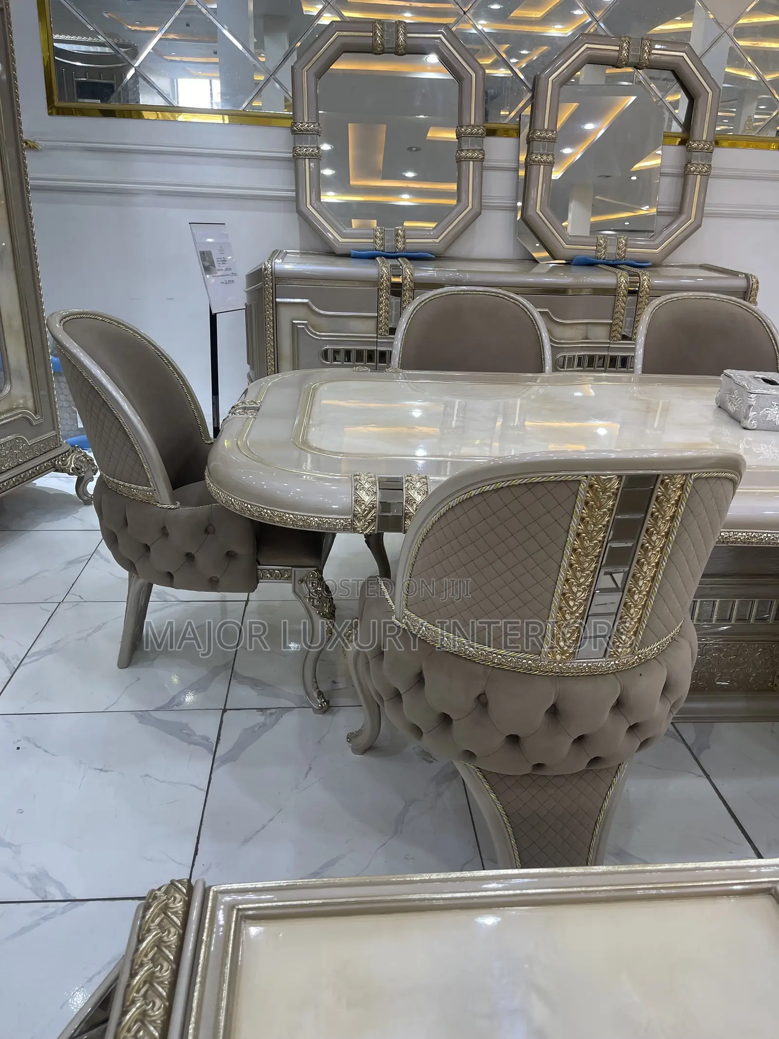 Highest Quality Turkey Original Royal Chairs Complete Set