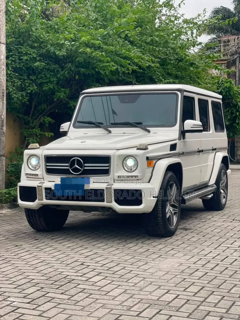 Mercedes-Benz G-Class 2015 White