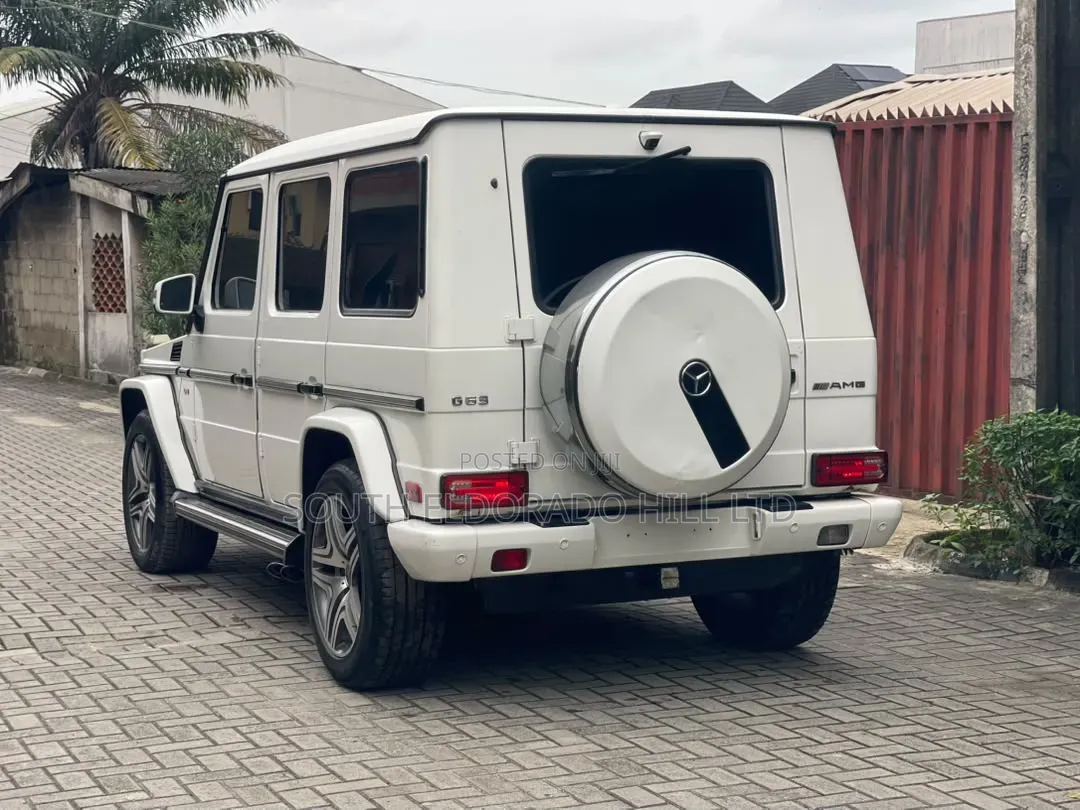 Mercedes-Benz G-Class 2015 White