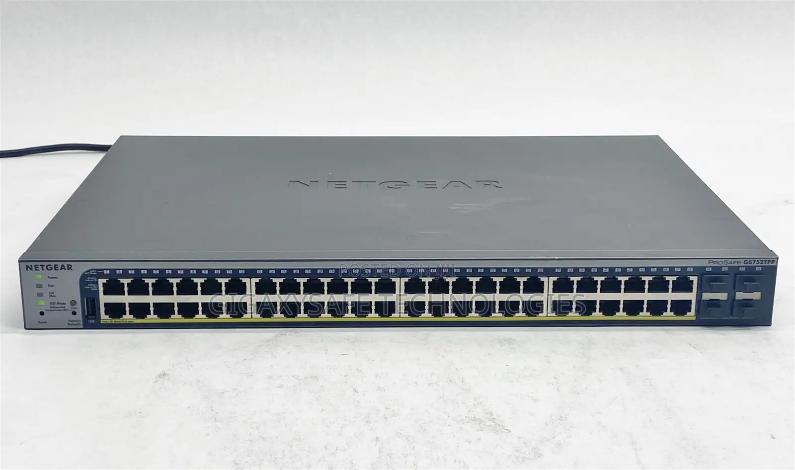 NetGear ProSafe GS752TPP V1 48-Port Gigabit Ethernet PoE+ Smart Switch