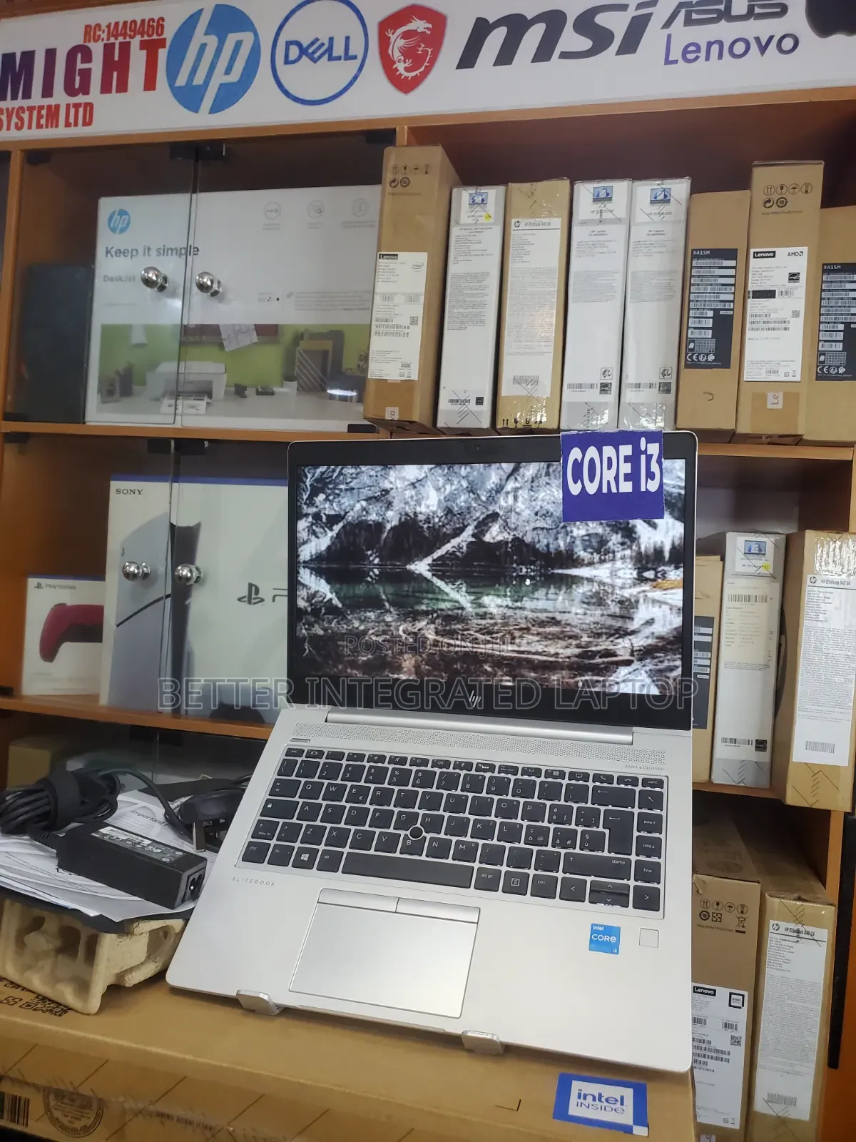 New Laptop HP EliteBook 720 G2 4GB Intel Core i3 SSD 256GB