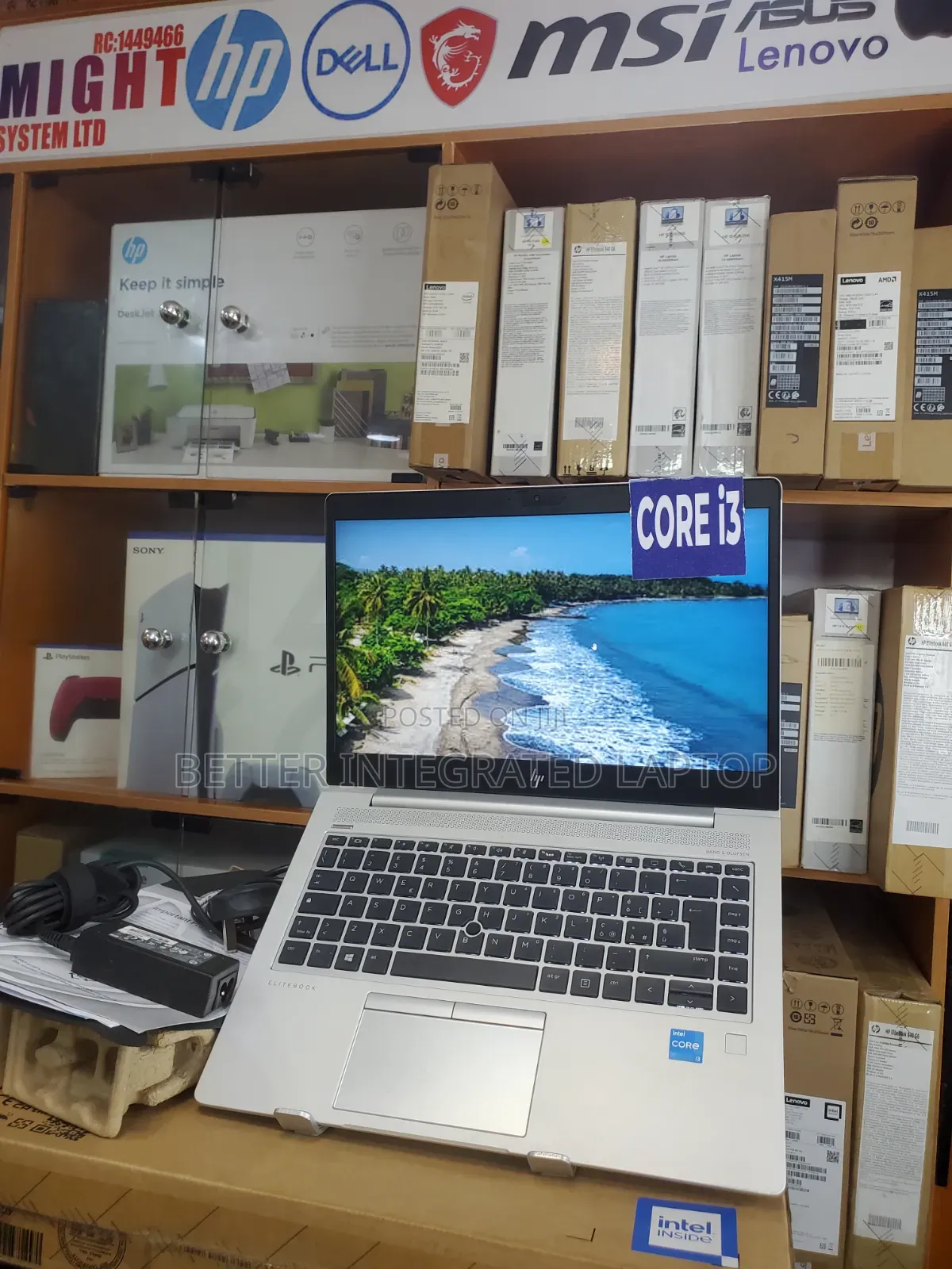 New Laptop HP EliteBook 720 G2 4GB Intel Core i3 SSD 256GB